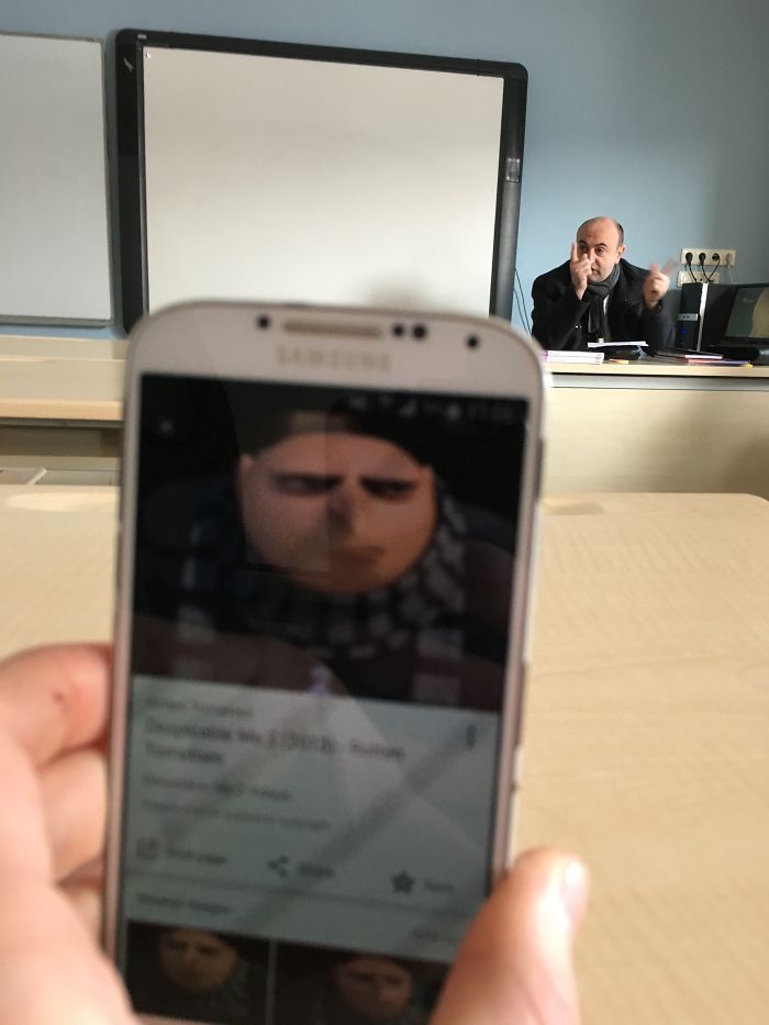 My Teacher Looks Like Gru From Despicable Me