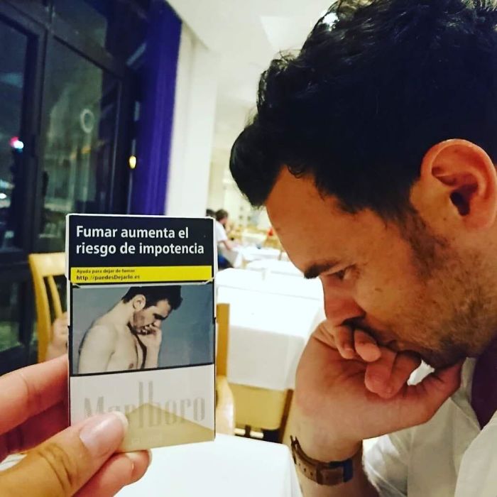 Found My Doppelganger On A Pack Of Cigarettes In Spain