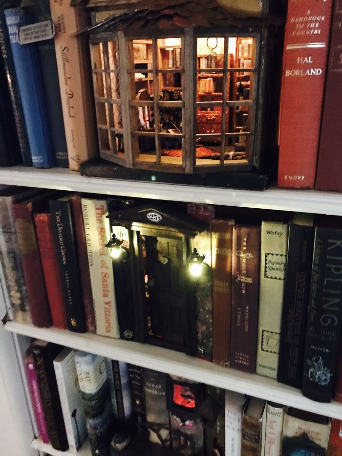 Librería mágica en tu propia estantería