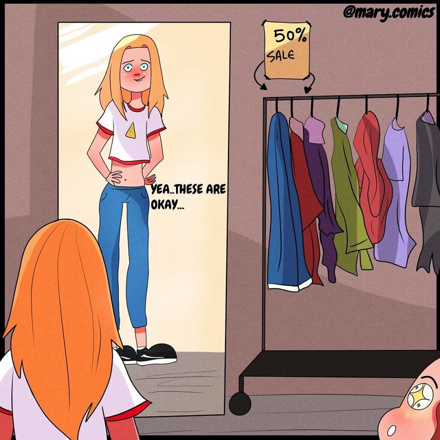 I’m 6 Feet Tall, Here Are My Problems That Only Tall Girls Will Understand (11 Comics)