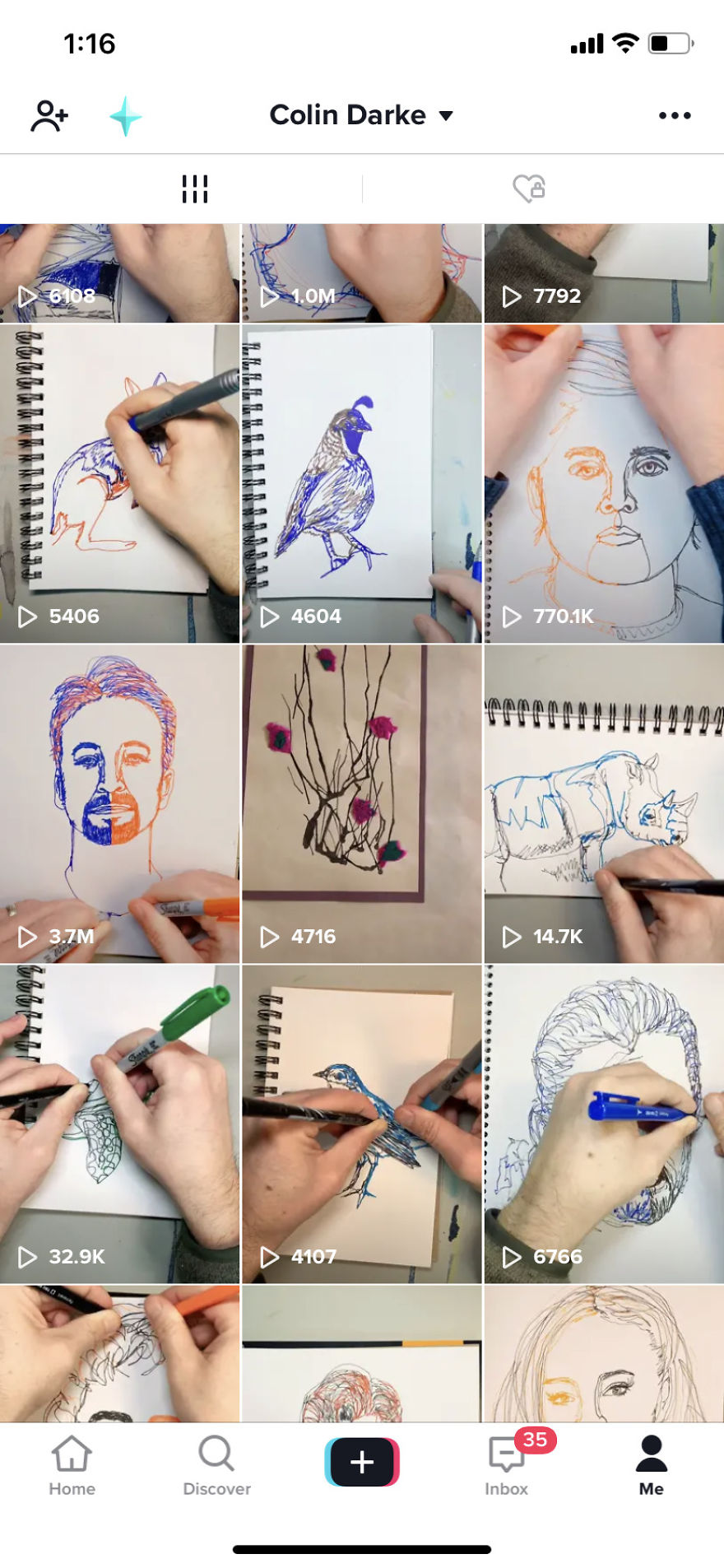 Viral Artist Drawing With Both Hands At The Same Time Viral Artist Drawing With Both Hands At The Same Time
