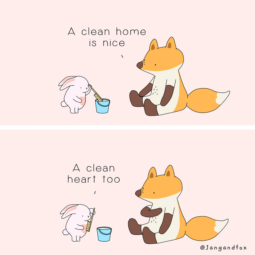 Love Is Having A Clean Home And Heart