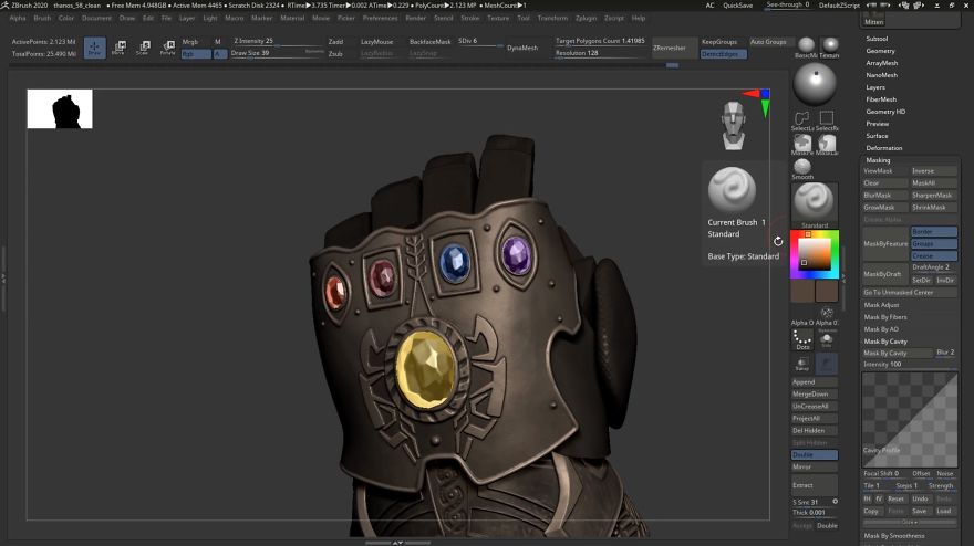 Incredibly Satisfying Timelapse Of Creating Thanos Gives Rare Look Into What It Takes To Make The Characters You See In Films (17 Pics + Video)