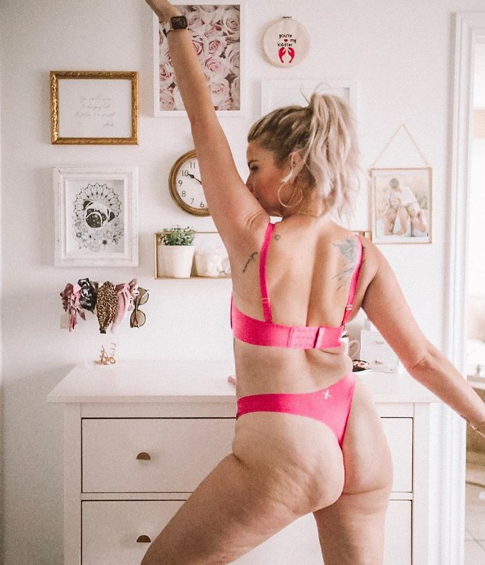 Someone Makes A Post About Strong Women Who Celebrate Their Natural Bodies, Illustrates It With The Perfect Example