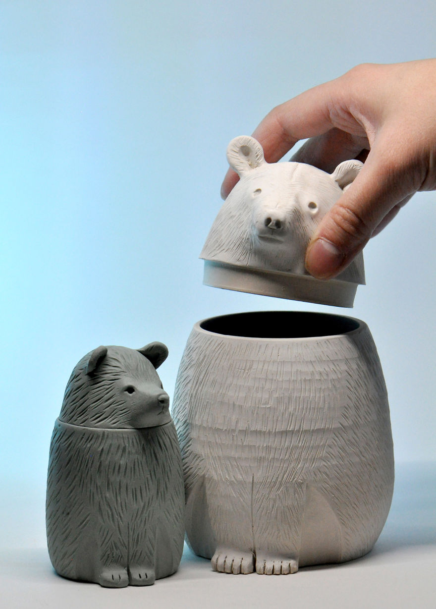 I Create Whimsical Vessels Inspired By Egyptian Canopic Jars To Raise Awareness Of Animals