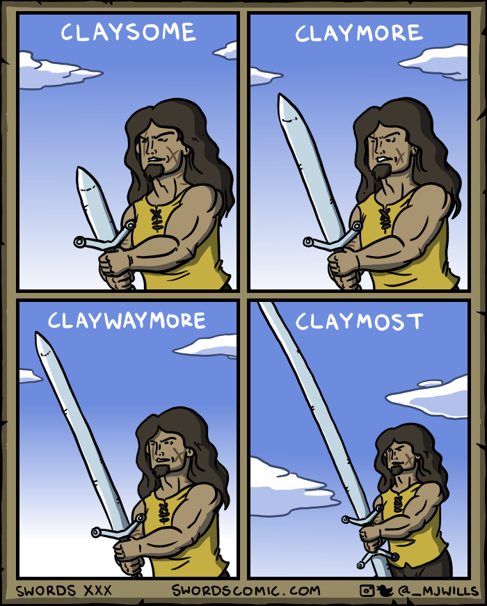...sometimes Multiple Swords In One Comic!