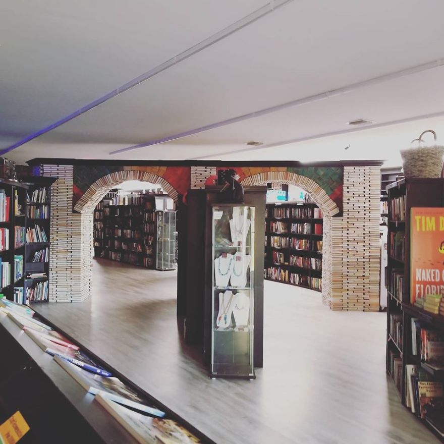 I Built A Book Arch In My Store And It Took Over 4 Weeks To Complete