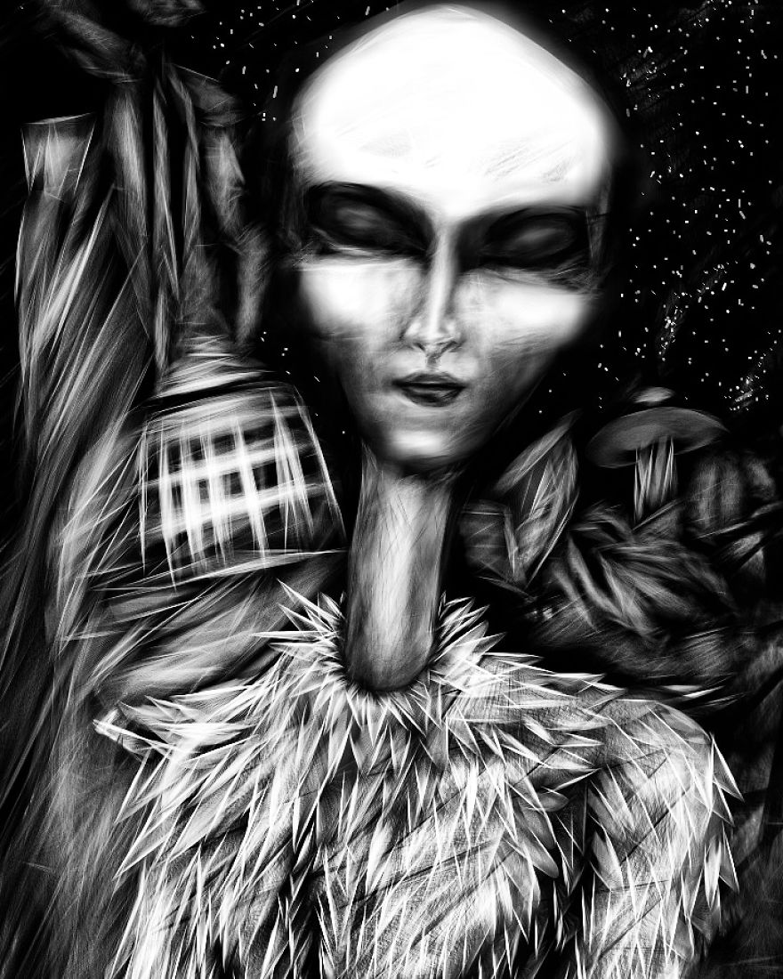 B&w Surreal Art B&w Surreal Art