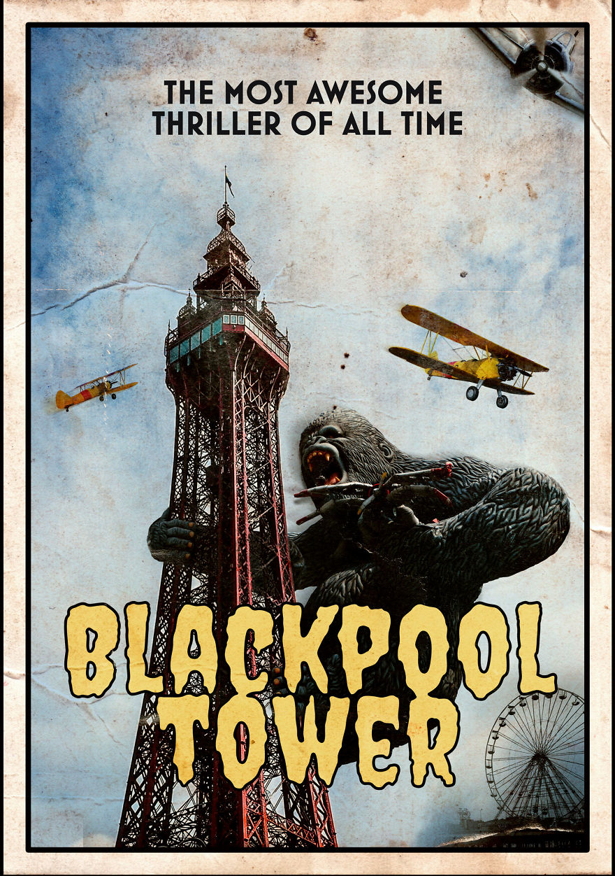 We Created Reimagined Movie Posters Inspired By Popular Tourist Destinations In UK