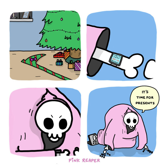 Wholesome Webcomic About The Grim Reaper's Brighter Side (15 Pics) | Bored  Panda