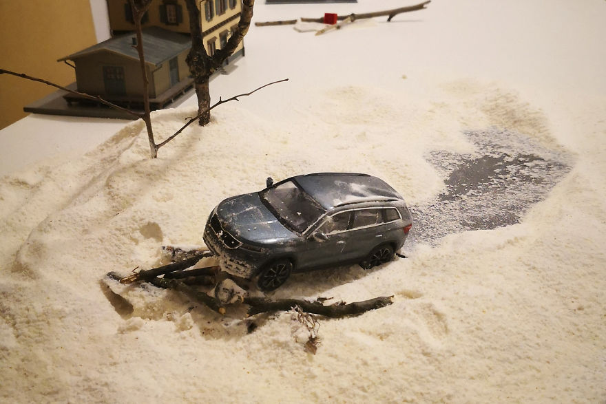 These Car Ads Were Shot with Toy Cars