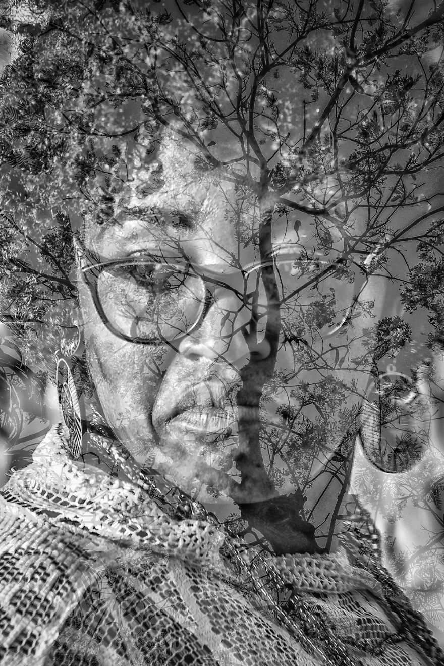 Photographer Uses Double Exposure To Show The Importance Of Man's Relationship With Nature