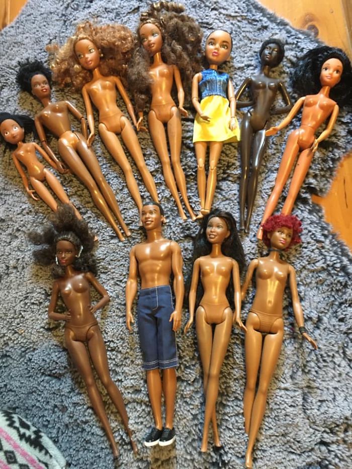 New black Barbies get mixed reviews 
