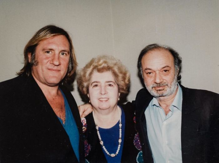Gerard Depardieu And Claude Berri
