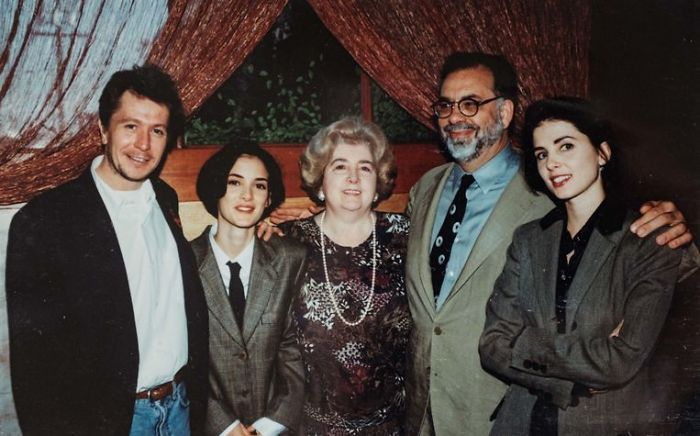 Gary Oldman, Francis Coppola And Winona Ryder