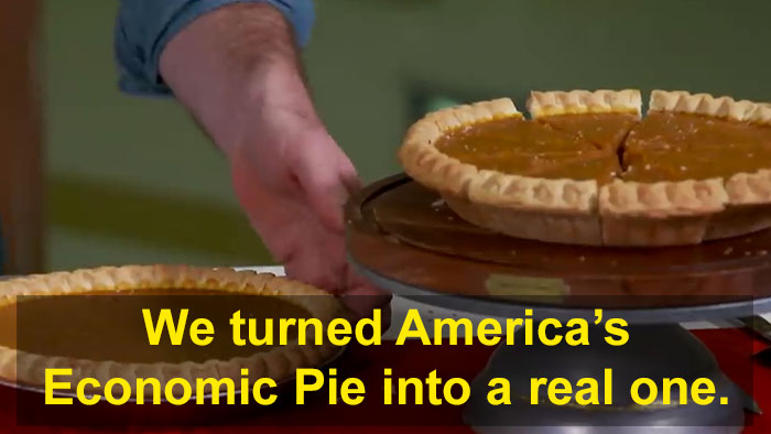Guy Explains America's Wealth Inequality Using A Pie And People Are Mad