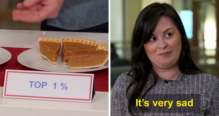 Guy Explains America’s Wealth Inequality Using A Pie And People Are Mad