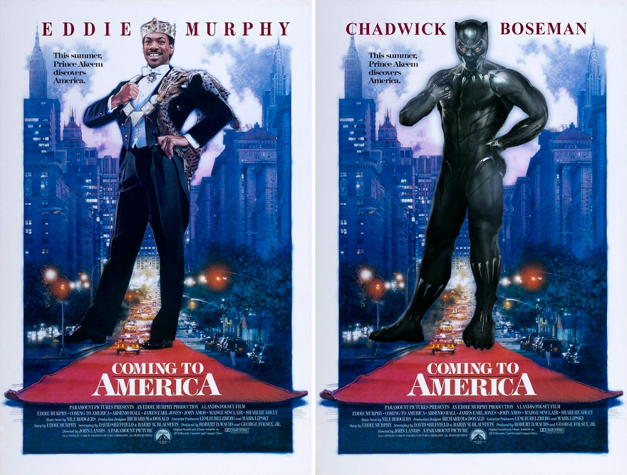 Black Panther Starring Coming To America