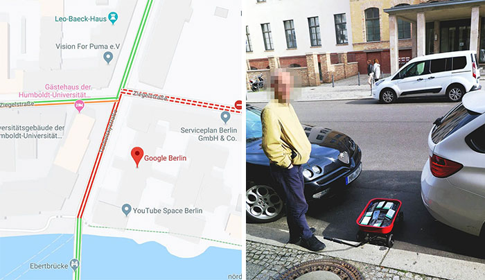 Man Creates 'Traffic Jams' On Google Maps By Wheeling 99 Smartphones In A Wagon