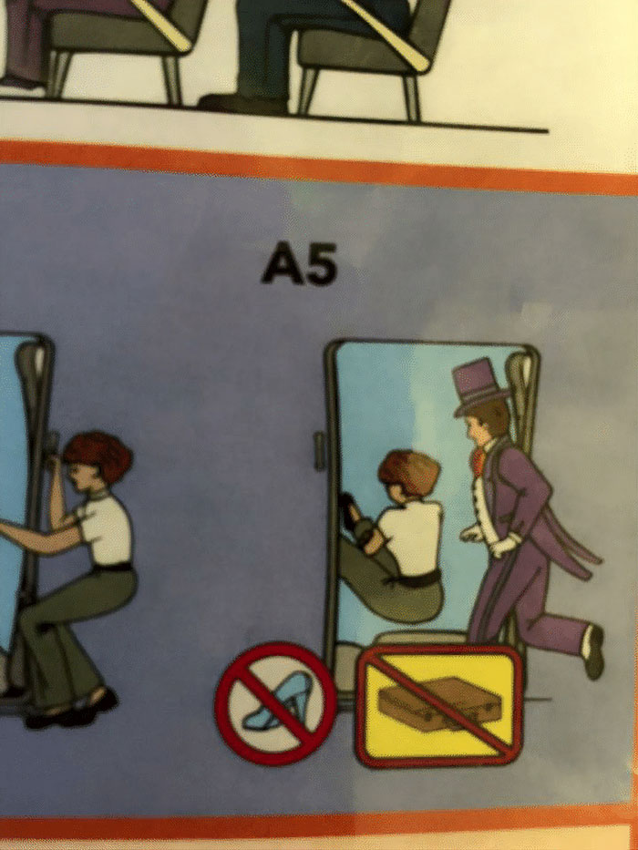 Willy Wonka Is Making A Cameo In One Of The Safety Cards
