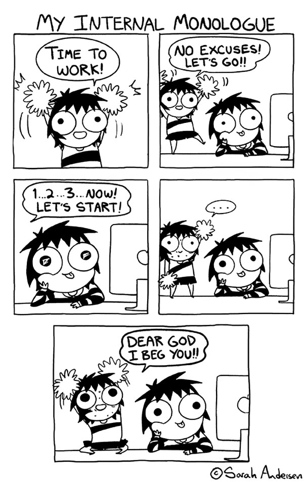 5 Sarah Scribbles Comics That We Can All Relate To