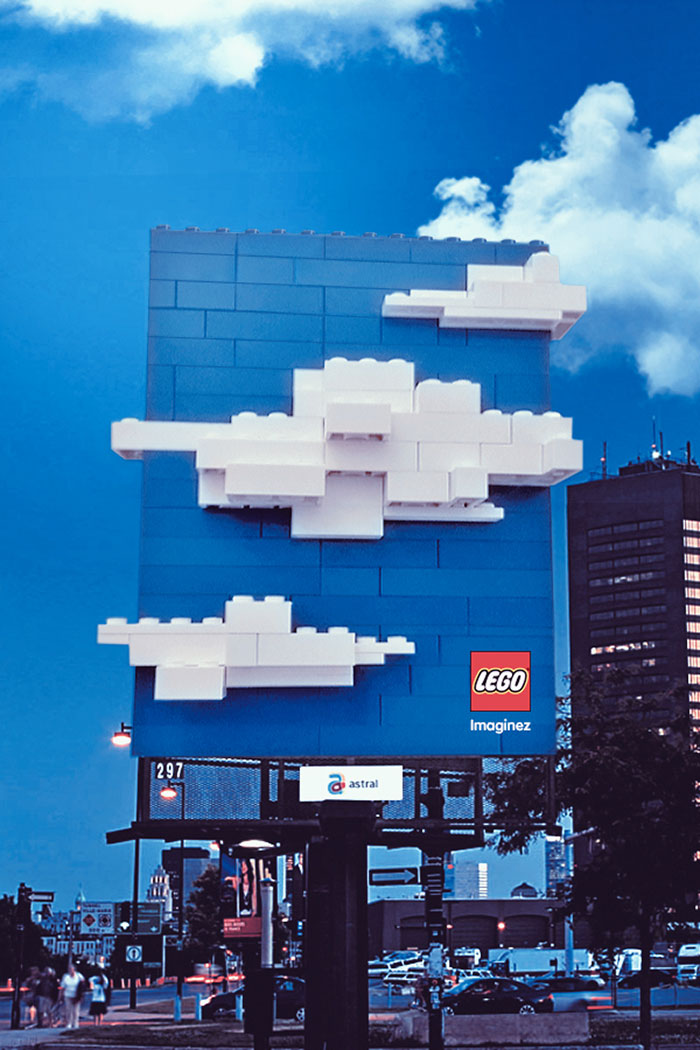 LEGO 3D Billboard