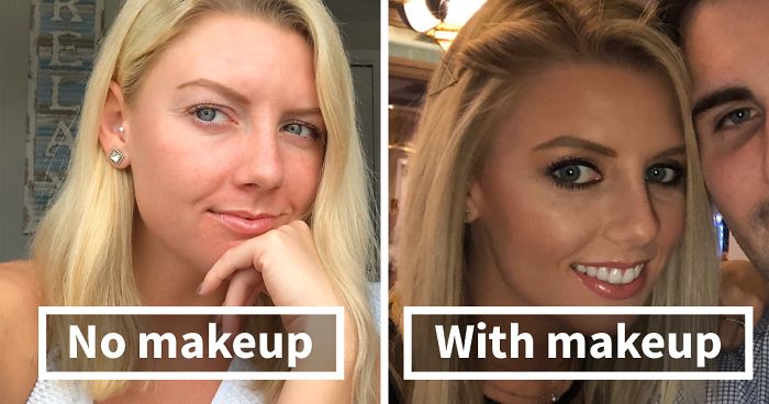 Ruckus Ødelægge Trække ud Girls Share How They're Treated With And Without Makeup | Bored Panda