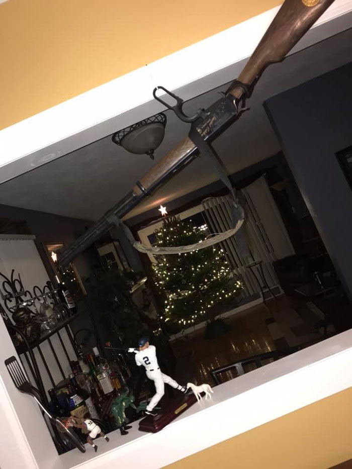 Man Puts Up 'Home Alone' Inspired Traps As Christmas Decorations