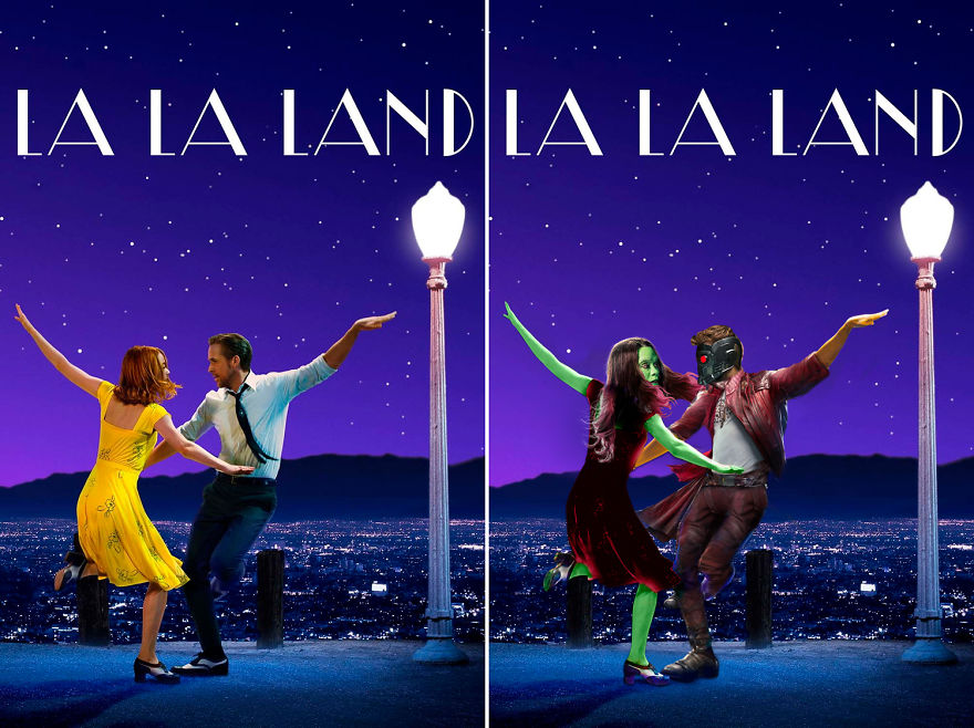 Star Lord And Gamora Starring La La Land