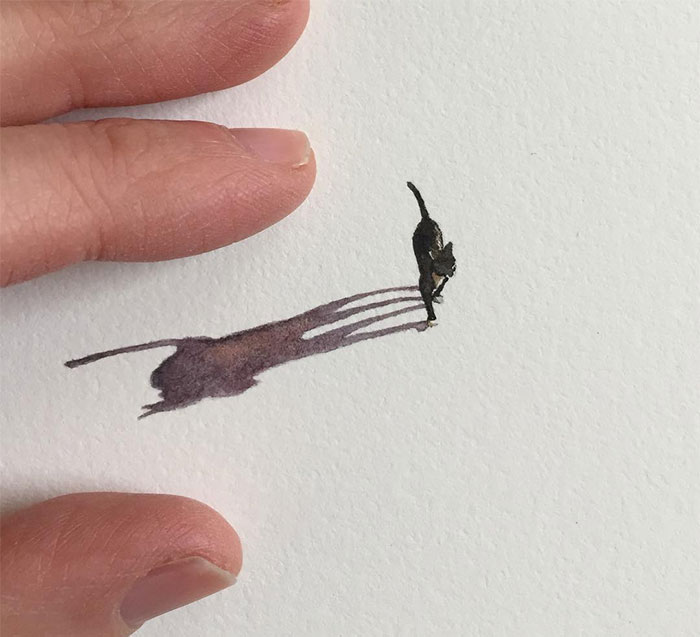 These 96 Tiny Paintings By Brooke Rothshank Are One-Inch Replicas Of Everyday Things