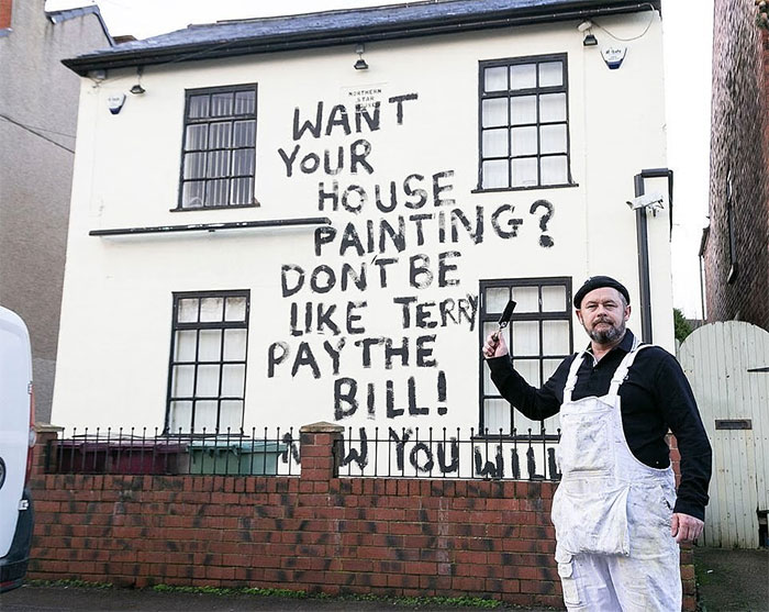 The Painter, Who Didn't Get Payed For The Work, Took Revenge On The Greedy Client