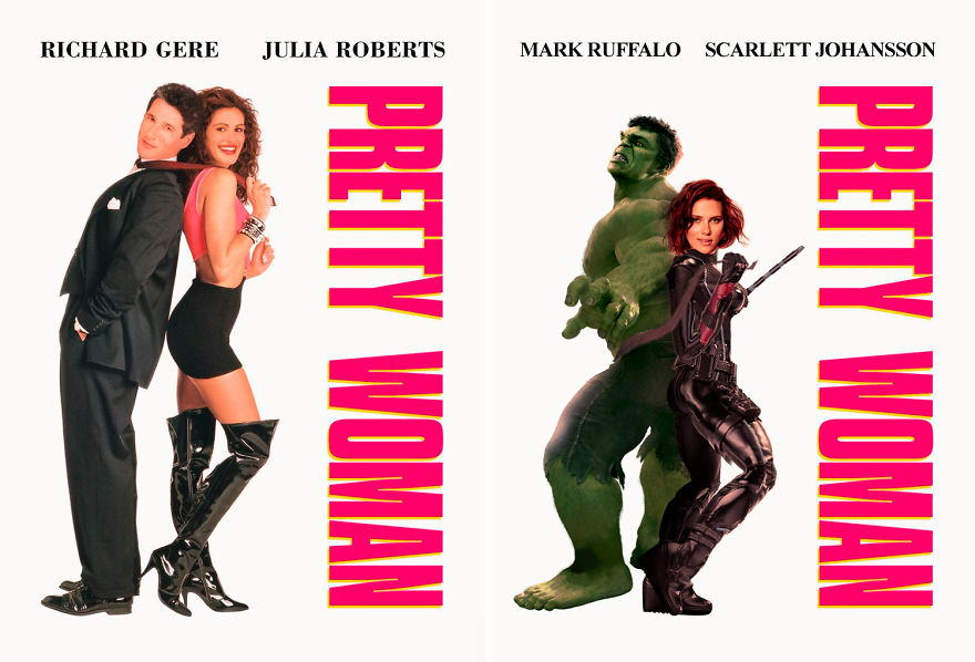 Black Widow And Hulk Starring Pretty Woman