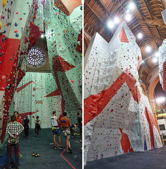 Another Church Turned Into A Climbing Gym