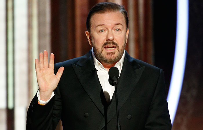 Someone Asks Ricky Gervais For His Opinion On The Oscars, The Comedian Doesn’t Hold Back And Roasts Celebs Once Again