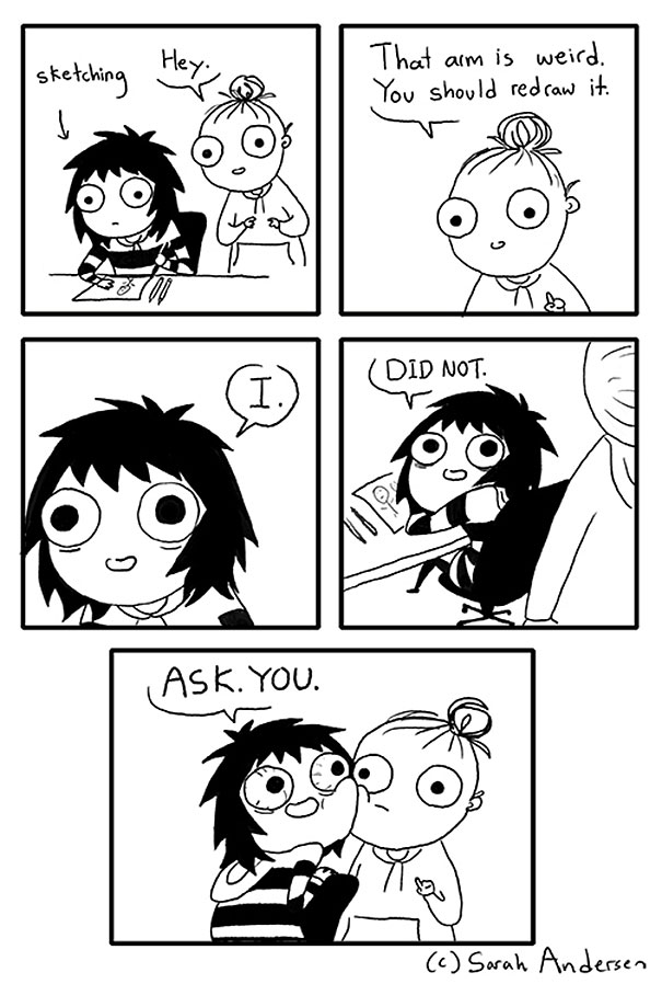 5 Sarah Scribbles Comics That We Can All Relate To