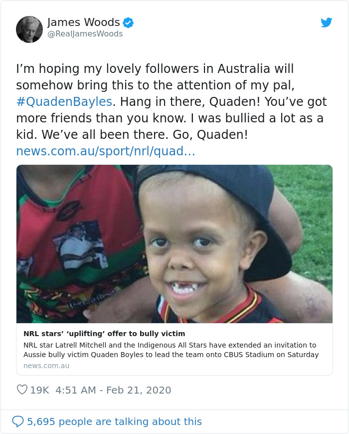 Celebrities Respond To 9-Year-Old Quaden Who Was Bullied Over His Dwarfism So Bad, He Wanted To Die
