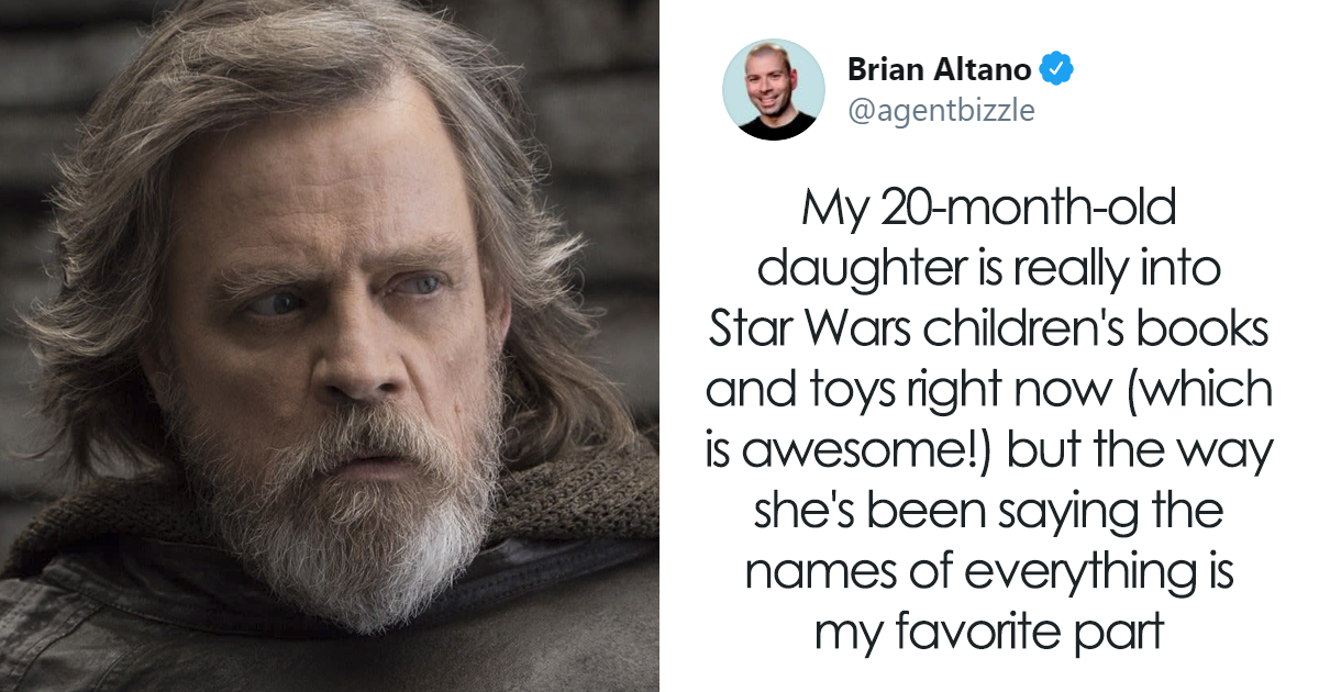 Dad Shares The Names His  . Daughter Calls Star Wars Characters, Mark  Hamill Loves It | Bored Panda
