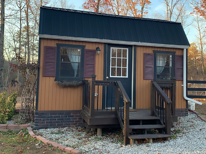 Family Builds A Private Tiny House Village Where Their Teen Kids Have A House Each, Shows What's Inside