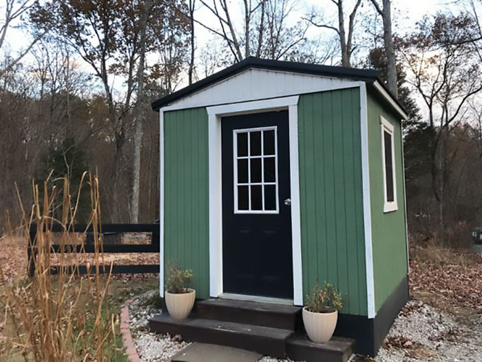 Family Builds A Private Tiny House Village Where Their Teen Kids Have A House Each, Shows What's Inside