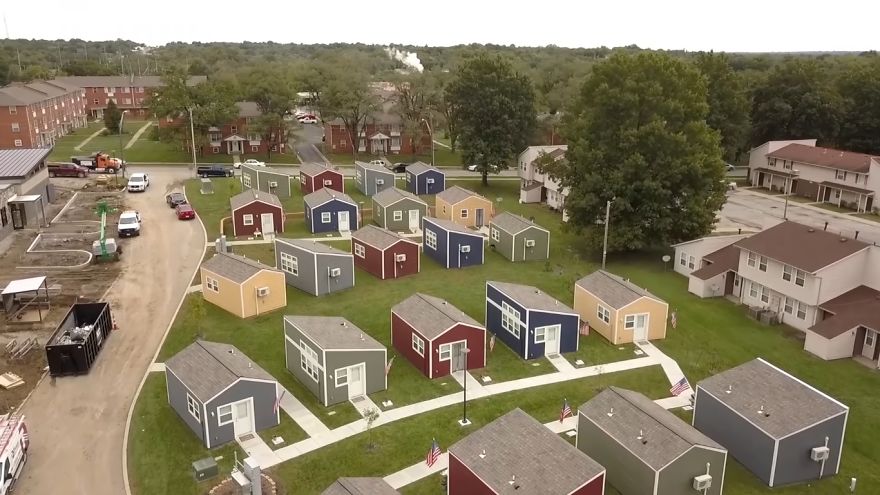 This Tiny Home Community Gives Homeless Veterans A Chance