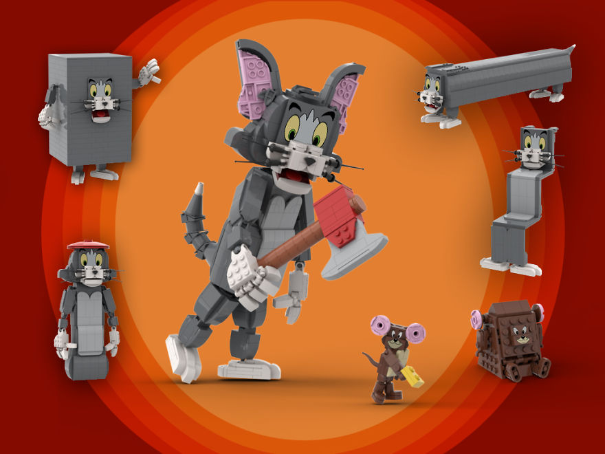 LEGO Ideas 80th Anniversary Of Tom And Jerry LEGO Ideas 80th Anniversary Of Tom And Jerry