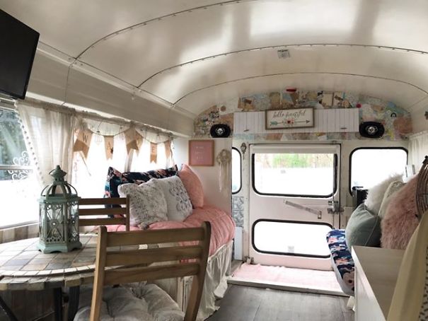 The Life Of A Girl, Her Dog, And Little Blue Bus