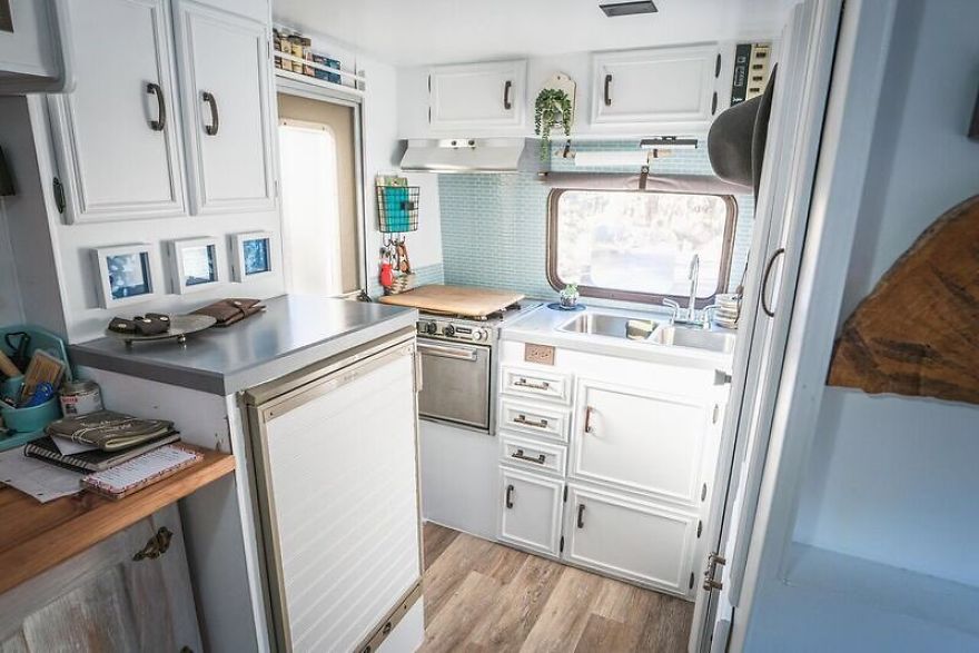 While Everyone Has Sprinter Fever, She Is Out There Making The Best Of A Vintage Van