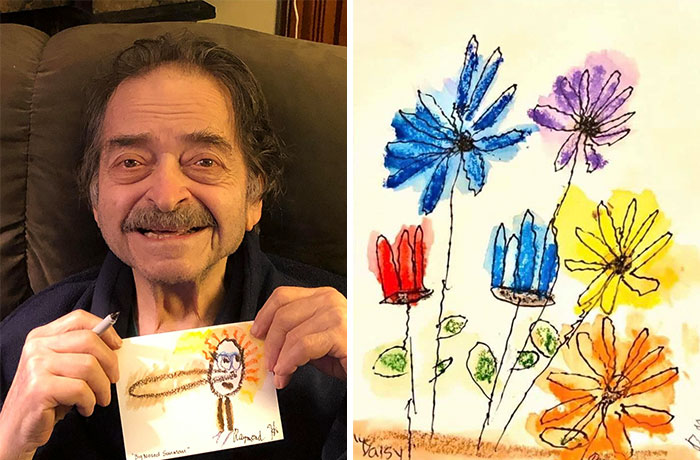 92-Year-Old War Veteran Starts Drawing To Save Money For This Mother Who’s Been Diagnosed With Cancer