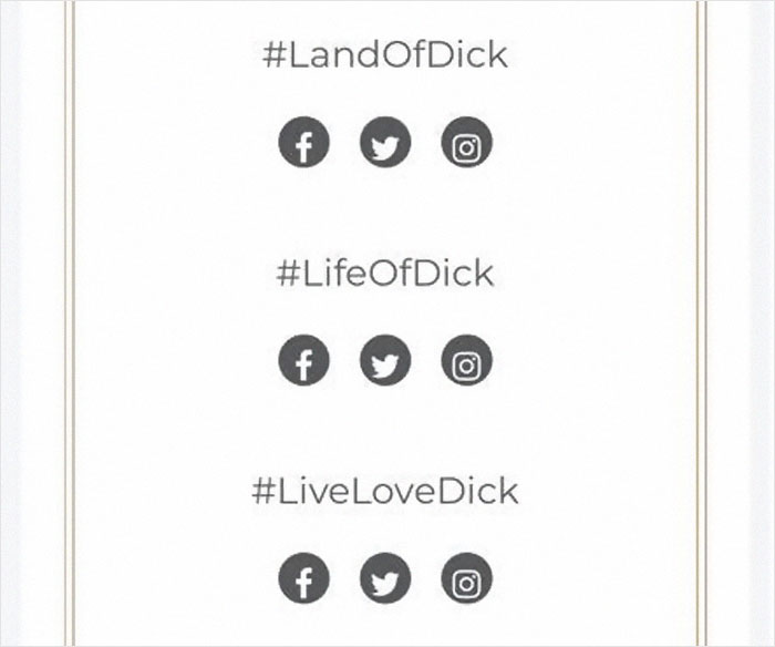 Guy Named Dick Tries Creating A Wedding Hashtag For Him And Fiancee, Gets Ridiculously Inappropriate Results