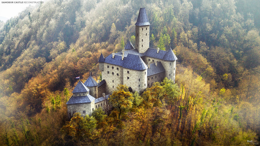 This Is What 7 Castles Across Europe Looked Like Before Falling Into Ruins