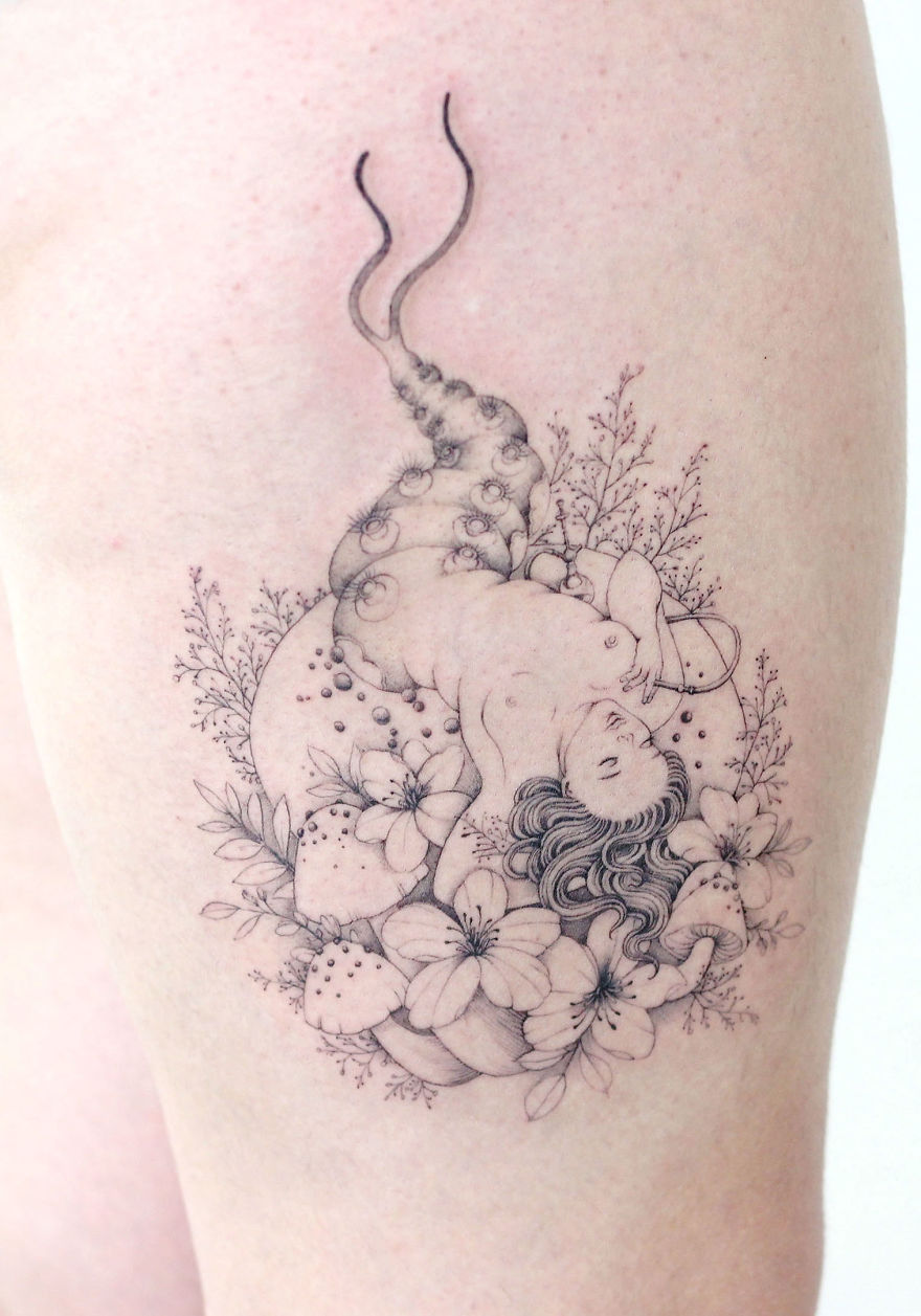 Isadora Reim&atilde;o's Oniric World Of Tattoos