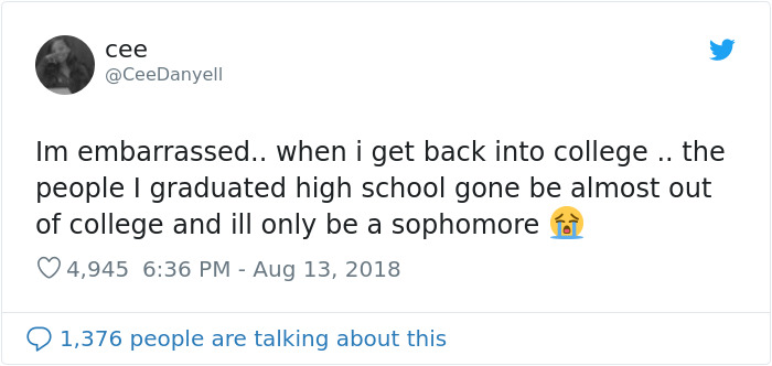Woman Who Took A Gap Year Says She Feels Embarrassed Returning To College, People Respond With Their Late-Life College Experiences