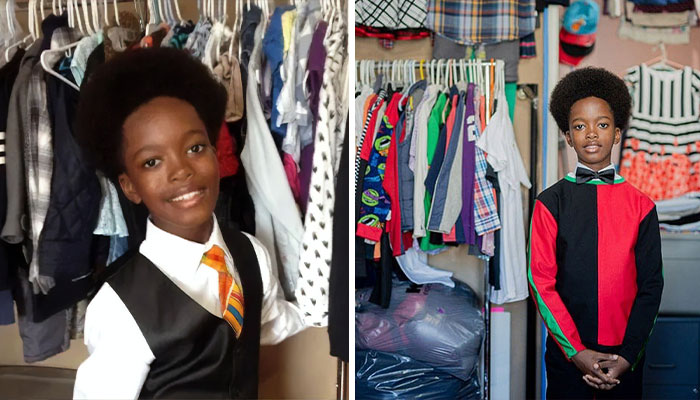 This Kid Opened Up A Thrift Store For Low-Income Families Where Everything’s Under $10
