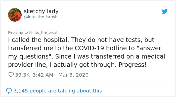 Woman From Seattle Tries Getting Tested For Coronavirus And Her Story Exposes How Unprepared The USA Is